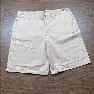 Havana Jims Men's size 36 Tan Khaki Shorts 9” inseam